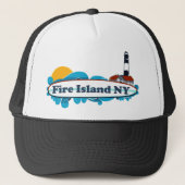 Vuur eiland. trucker pet (Voorkant)