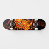 Vuur element persoonlijk skateboard (Horizontaal)