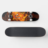Vuur element persoonlijk skateboard (Horizontaal)