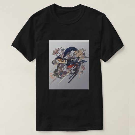 Vuur Embleem Waakdoos Art Grafisch T-shirt (Design voorkant)