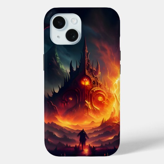 Vuur en Brimstone Landschap 4 Case-Mate iPhone Case (Achterkant)