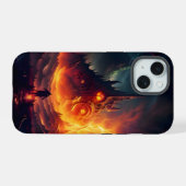 Vuur en Brimstone Landschap 4 iPhone 15 Case (Achterkant horizontaal)