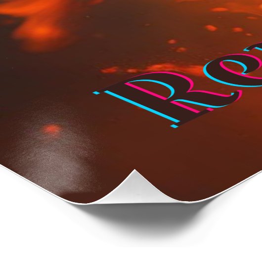 Vuur en Brimstone Perfect Poster (Hoek)