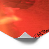 Vuur en hout poster (Hoek)