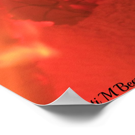 Vuur en hout poster (Hoek)