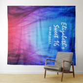 Vuur en Ice Party Foto Achtergrond Tapestries Wandkleed (In Situ (horizontaal))