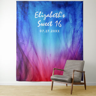 Vuur en Ice Party Foto Achtergrond Tapestries Wandkleed