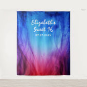 Vuur en Ice Party Foto Achtergrond Tapestries Wandkleed (Voorkant)