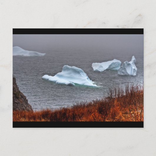 Vuur en ijs briefkaart (Voorkant)