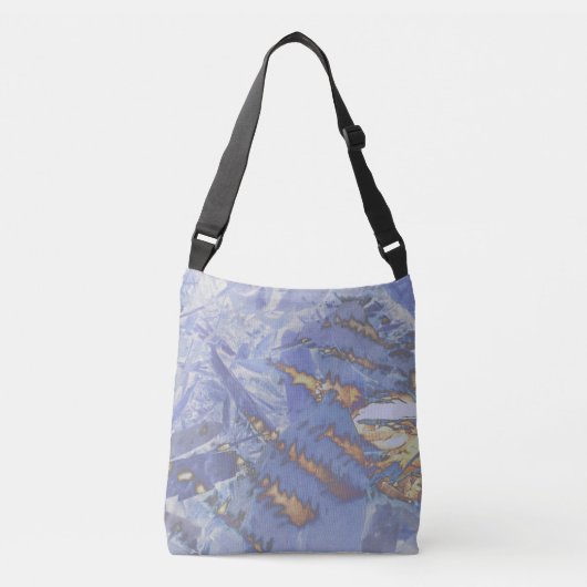 Vuur en ijs crossbody tas (Voorkant)