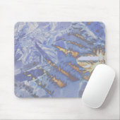 Vuur en ijs, digitaal abstract muismat (Met muis)