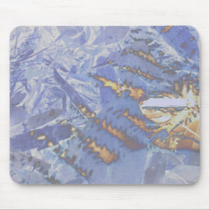 Vuur en ijs, digitaal abstract muismat