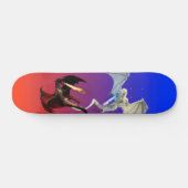 Vuur en Ijs Draak Beest Vliegt Persoonlijk Skateboard (Horizontaal)