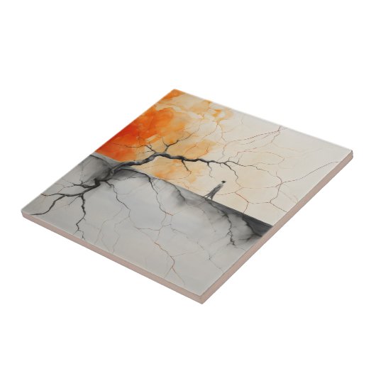 Vuur en ijs en bijna niets leuks 1 tegeltje (Zijkant)