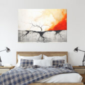 Vuur en IJs en Bijna niets leuks 3 Canvas Afdruk (Insitu (Slaapkamer))