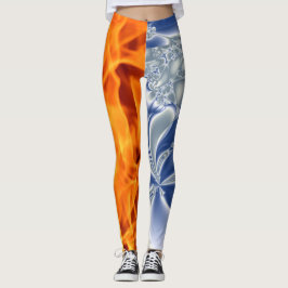 Vuur en ijs leggings