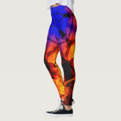 Vuur en ijs Mandala Leggings (Links)