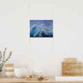 Vuur en ijs op drijvend Poster van Alaskan Ice Ber (Keuken)