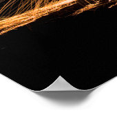 Vuur en ijs poster (Hoek)