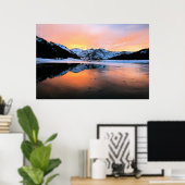 Vuur en ijs poster (Thuiskantoor)