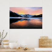 Vuur en ijs poster (Keuken)