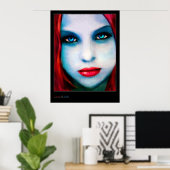 Vuur en ijs poster (Thuiskantoor)