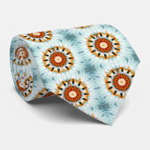 Vuur en ijs stropdas (Opgerold)