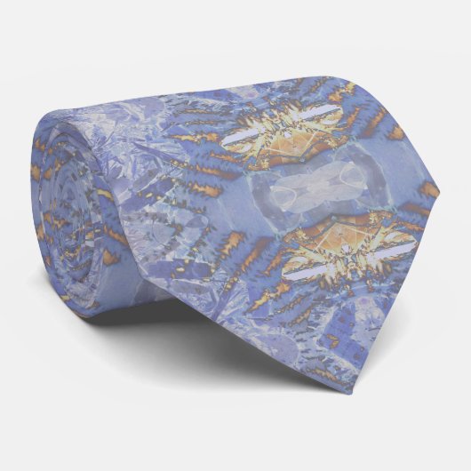 Vuur en ijs stropdas (Opgerold)