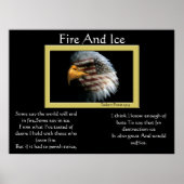 Vuur en ijsbalkadelaar 4 juli Posters 6 (Voorkant)