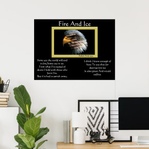 Vuur en ijsbalkadelaar 4 juli Posters 6