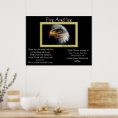 Vuur en ijsbalkadelaar 4 juli Posters 6 (Keuken)