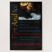 Vuur- en ijsbestrijding legpuzzel (Verticaal)