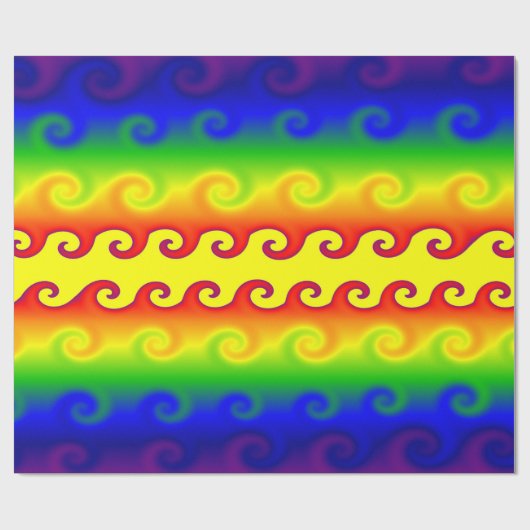 Vuur- en ijskoppapier cadeaupapier (Vlak)