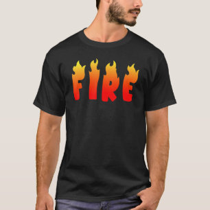 Vuur- en ijskostuum-halloween-familie t-shirt