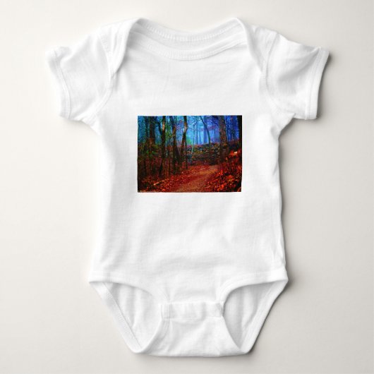 Vuur- en ijsolie Schildschottensap Romper (Voorkant)