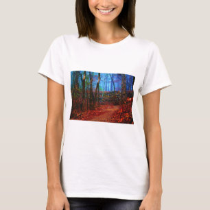 Vuur- en ijsolie Schildschottensap T-shirt