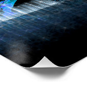 Vuur- en ijspaarden Acryldruk Perfect Poster (Hoek)