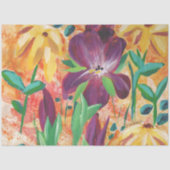 Vuur en iris weefsel papier (Voorkant)