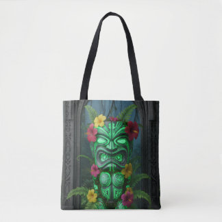 Vuur en Land Tiki Tote Bag