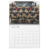 Vuur en moed: brandweerman 20XX Kalender (Jan 2027)
