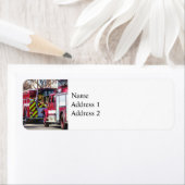 Vuur en redding etiket (Insitu)