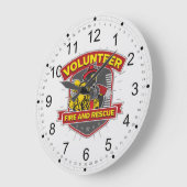 Vuur en redding van vrijwilligers grote klok (Hoek)