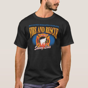 Vuur- en reddingslevens t-shirt