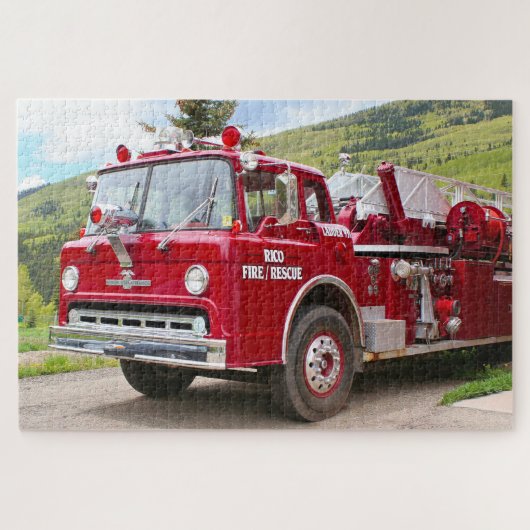 Vuur- en reddingwagen, Rico, Colorado Legpuzzel (Horizontaal)