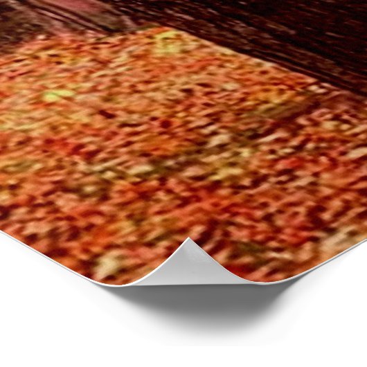 Vuur en regen poster (Hoek)