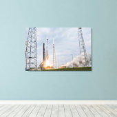 Vuur- en rooksignaal canvas afdruk (Insitu (Houten vloer))