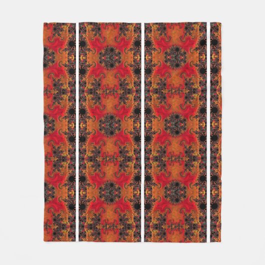 Vuur en schoonheid Fleece Deken (Voorkant)