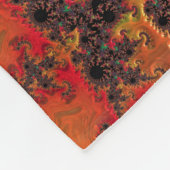 Vuur en schoonheid Fleece Deken (Hoek)