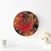 Vuur en schoonheid klok (Huis)