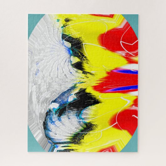 Vuur- en smeltijs legpuzzel (Verticaal)